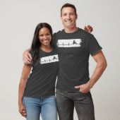 Motocross Heartbeat Enduro Bike Motorrad Tシャツ (ユニセックス)