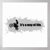 Motocross is a Way of Life ポスター (正面)