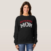 Motocross Mom Motocross Player For Mother s Day スウェットシャツ (正面フル)