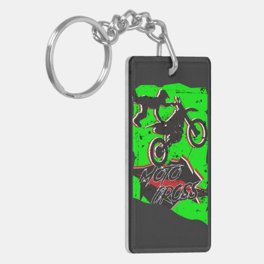Motocross Stunt キーホルダー (正面左)