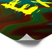 Motocrossing in a Flare 太陽の Up ポスター (角)