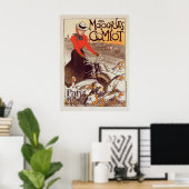 Motocycles Comiot – パリヴィンテージポスター ポスター (ホームオフィス)