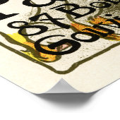 Motocycles Comiot、Steinlen ポスター (角)