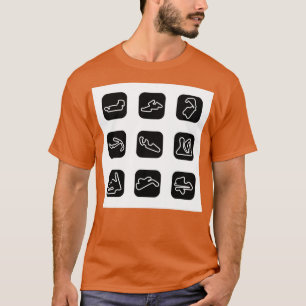 MotoGP回路 Tシャツ