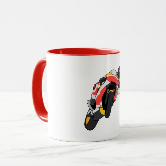 MotoGP Honda simple style マグカップ (正面左)