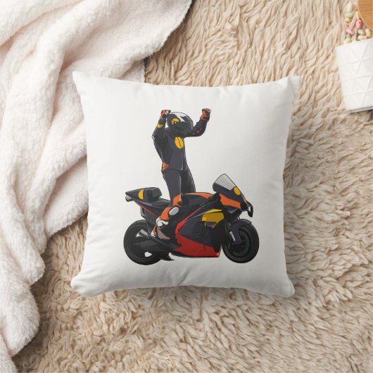 MotoGP KTM realistic style クッション (ブランケット)