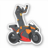 MotoGP KTM simple style シール (正面)