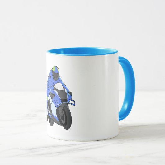 MotoGP Suzuki simple style マグカップ (正面右)