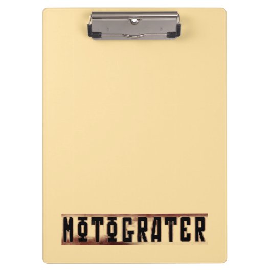 MOTOGRATER クリップボード (正面)