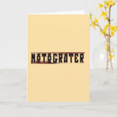 MOTOGRATER ブランクグリーティングカード カード (黄色い花)