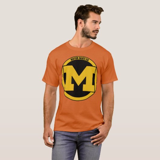 Motor Skate Co Mid 90s friend Tシャツ (正面フル)