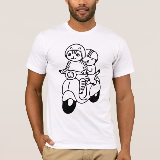 MOTORBIKE Cat Tシャツ (正面)