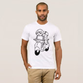 MOTORBIKE Cat Tシャツ (正面フル)