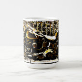 Motorbike in Ancient Valbonne France  コーヒーマグカップ (中央)