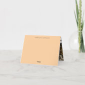 Motorbike in Ancient Valbonne France Birthday カード (裏面)