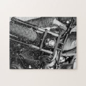 Motorbike Motorcycle Biker Rider Motorbike ジグソーパズル (横)