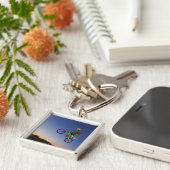 Motorcrossのライダー キーホルダー (側面)