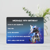 motorcrossの招待 招待状 (スタンド正面)