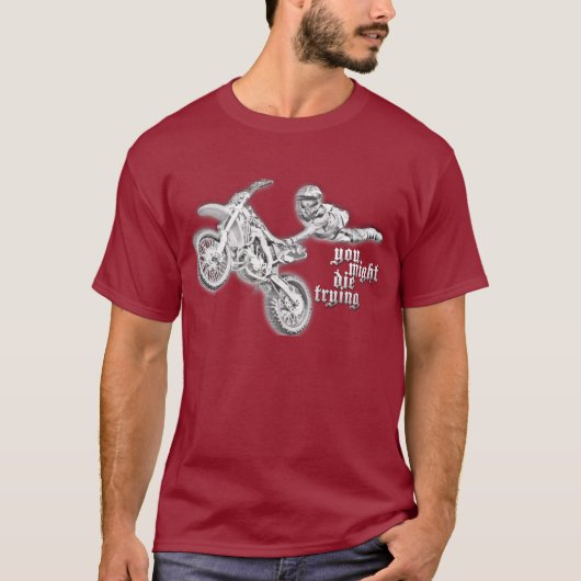 MotorcrossのTシャツ Tシャツ (正面)