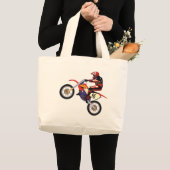 Motorcross ラージトートバッグ (正面(商品))