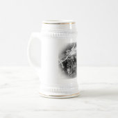 Motorcycle Beer Stein ビールジョッキ (正面左)