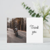 Motorcycle Biker Event Volunteer Thank You サンキューカード (スタンド正面)
