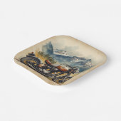 MOTORCYCLE Birthday or Shower  ペーパープレート (傾斜あり)