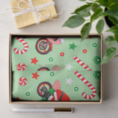 Motorcycle Christmas Holiday Gift 薄葉紙 (ギフト)