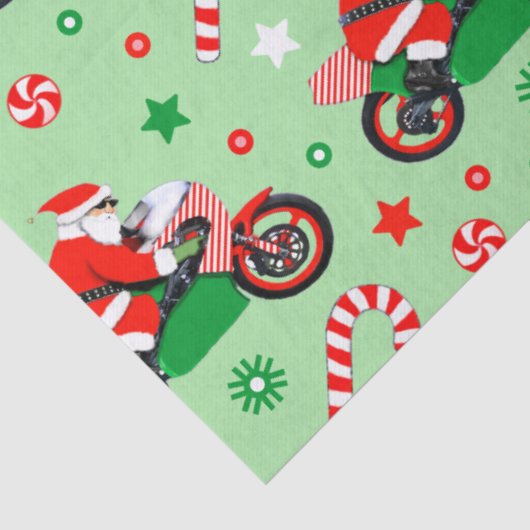 Motorcycle Christmas Holiday Gift 薄葉紙 (詳細)