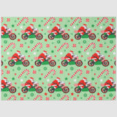 Motorcycle Christmas Holiday Gift 薄葉紙 (正面)