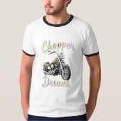motorcycle design tシャツ (正面)
