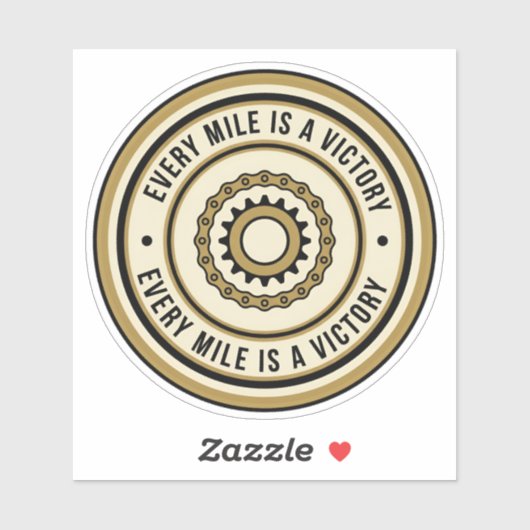 Motorcycle Distance Achievement Style シール (シート)