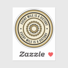 Motorcycle Distance Achievement Style シール