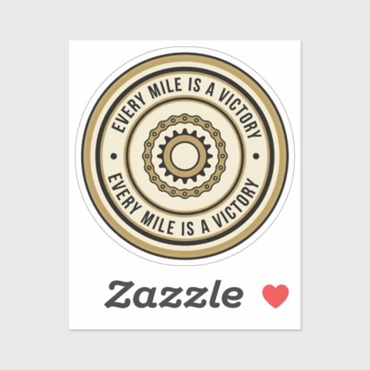 Motorcycle Distance Achievement Style シール (シート)