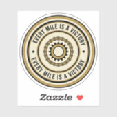 Motorcycle Distance Achievement Style シール (シート)