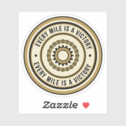 Motorcycle Distance Achievement Style シール (シート)