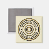 Motorcycle Distance Achievement Style マグネット (正面/裏面)