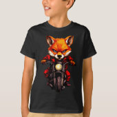 Motorcycle Foxes  Tシャツ (正面)