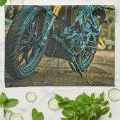 Motorcycle gift キッチンタオル (折り畳み)