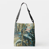 Motorcycle gift クロスボディバッグ (裏面)