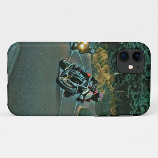 Motorcycle gift Case-Mate iPhoneケース (裏面(横))