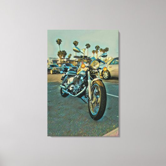 Motorcycle gifts キャンバスプリント (正面)