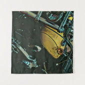 Motorcycle gifts タペストリー (正面(横))