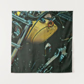 Motorcycle gifts タペストリー (正面)