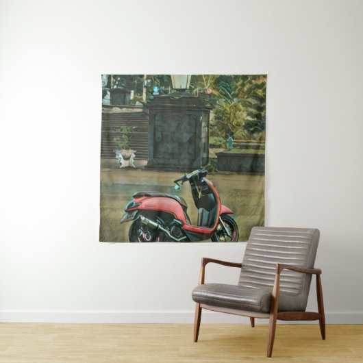 motorcycle gifts for him タペストリー (インサイチュ)
