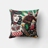 Motorcycle Girl クッション (裏面)