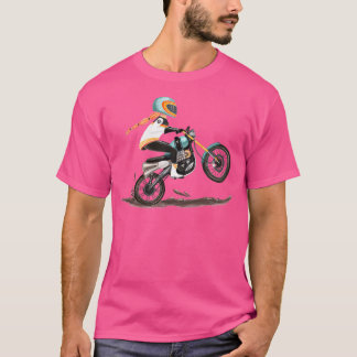 Motorcycle Girl Tシャツ