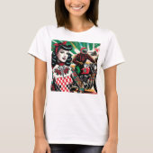 Motorcycle Girl Tシャツ (正面)