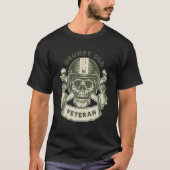 MOTORCYCLE GRUMPY OLD VETERAN   Retirement Tシャツ (正面)