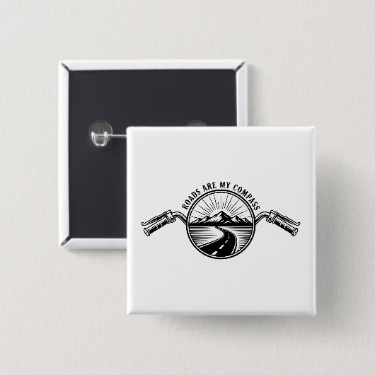 Motorcycle Horizon Adventure      缶バッジ (正面&裏面)